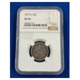LOT 1531 1875 S 20C VF35
