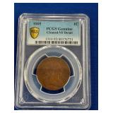 LOT 1537 1805 1C GENUINE CLEANED