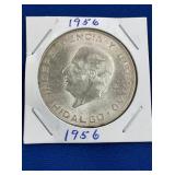 LOT 1540 1956 DIEZ PESOS SILVER