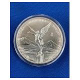 LOT 1547 1998 1 OZ SILVER LIBERTAD