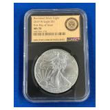 LOT 1549 2019W MS70 SILVER EAGLE
