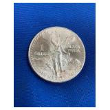 LOT 1565 1985 1 OZ SILVER LIBERTAD