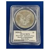 LOT 1580 2020P MS70 SILVER EAGLE