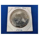 LOT 1586 2016 1OZ NOAHS ARK COIN