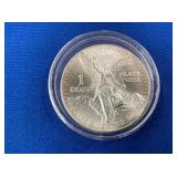 LOT 1594 1983 1OZ SILVER LIBERTAD