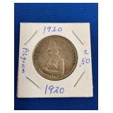 LOT 1598 1920 50C PILGRAM
