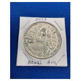 LOT 1600 2023 SILVER NOAHS ARK COIN