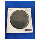 LOT 1604 1812 BIRMINGHAM PENNY