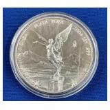 LOT 1626 2004 1 OZ SILVER LIBERTAD
