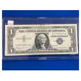 LOT 1643 $1 1957B BLUE SEAL