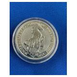 LOT 1663 2020 2 OZ SILVER WHITE HORSE