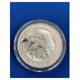 LOT 1667 1 TROY OZ SCREAMING EAGLE