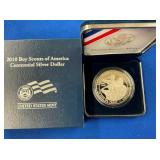 LOT 1681 2010 BOY SCOUT SILVER DOLLAR