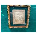 ORIG. ISSUED IN 1690