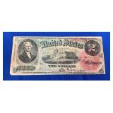 LOT 1135C RARE $2 US STAR NOTE
