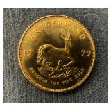LOT 1135G 1OZ GOLD KRUGERRAND