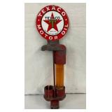 PORC. TEXACO PADDLE SIGN W/ OILER