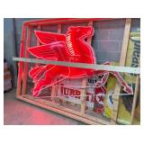 DOUBLE ANIMATED PEGASUS NEON 