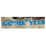 BLUE PORC. GOODYEAR LETTERS W/ SHOE