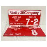 SSP GETTY OIL CO. SIGNS