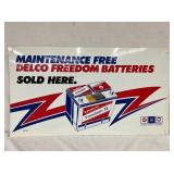 NOS DST DELCO DEALER SIGN