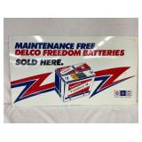 OTHERSIDE VIEW DELCO BATTERIES SIGN