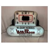 LEAK PROOF PISTON RINGS LIGHTUP CLOCK