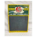 EMB. SST SUNDROP MENU SIGN