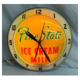 16IN LIGHTUP PINE STATE DOUBLE BUBBLE