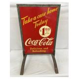 DST COCA COLA SIDEWALK SIGN