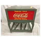EARLY ORIG. GLASCOCK COKE COOLER