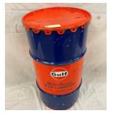 16G. GULF GEAR LUBRICANT BARREL