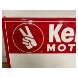 CLOSEUP VIEW EMBOSSED SIGN