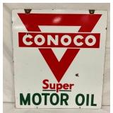 DSP CONOCO MOTOR OIL SIGN