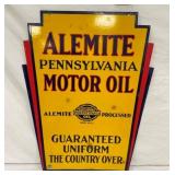 DSP ALEMITE MOTOR OIL SIGN