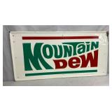 1973 SST EMB. MT. DEW SIGN 