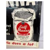 CLOSE UP VIEW W/FEED SACK 