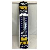PORC. MAIL POUCH THERMOMTER 