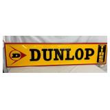 1965 SST EMB. DUNLOP TIRES SIGN 