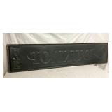 BACK VIEW DUNLOP TIRES SIGN 