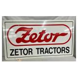 DST ZETOR TRACTORS SIGN 