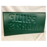 BACK VIEW PHILLIP MORRIS SIGN 