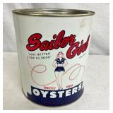1G. SAILOR GIRL OYSTER CAN