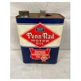2G. PENN RAD  MOTOR OIL CAN 