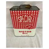 2G. SPECIAL MOTOR OIL CAN
