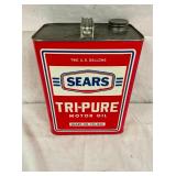 2G. SEARS MOTOR OIL CAN