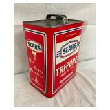 SIDE VIEW W/SEARS SIGN