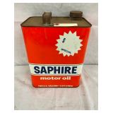 2G. SAPHIRE MOTOR OIL CAN
