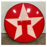 TEXACO PLASTIC CAN SIGN 