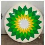 BP PLASTIC LIGHT UP CAN SIGN 